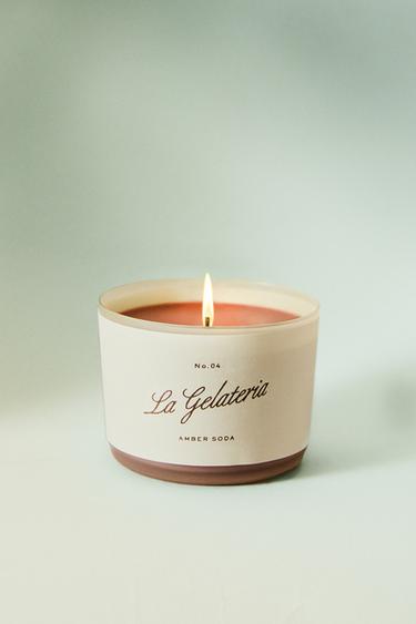 (150 G) AMBER SODA SCENTED CANDLE - Light brown by Zara - Image 5