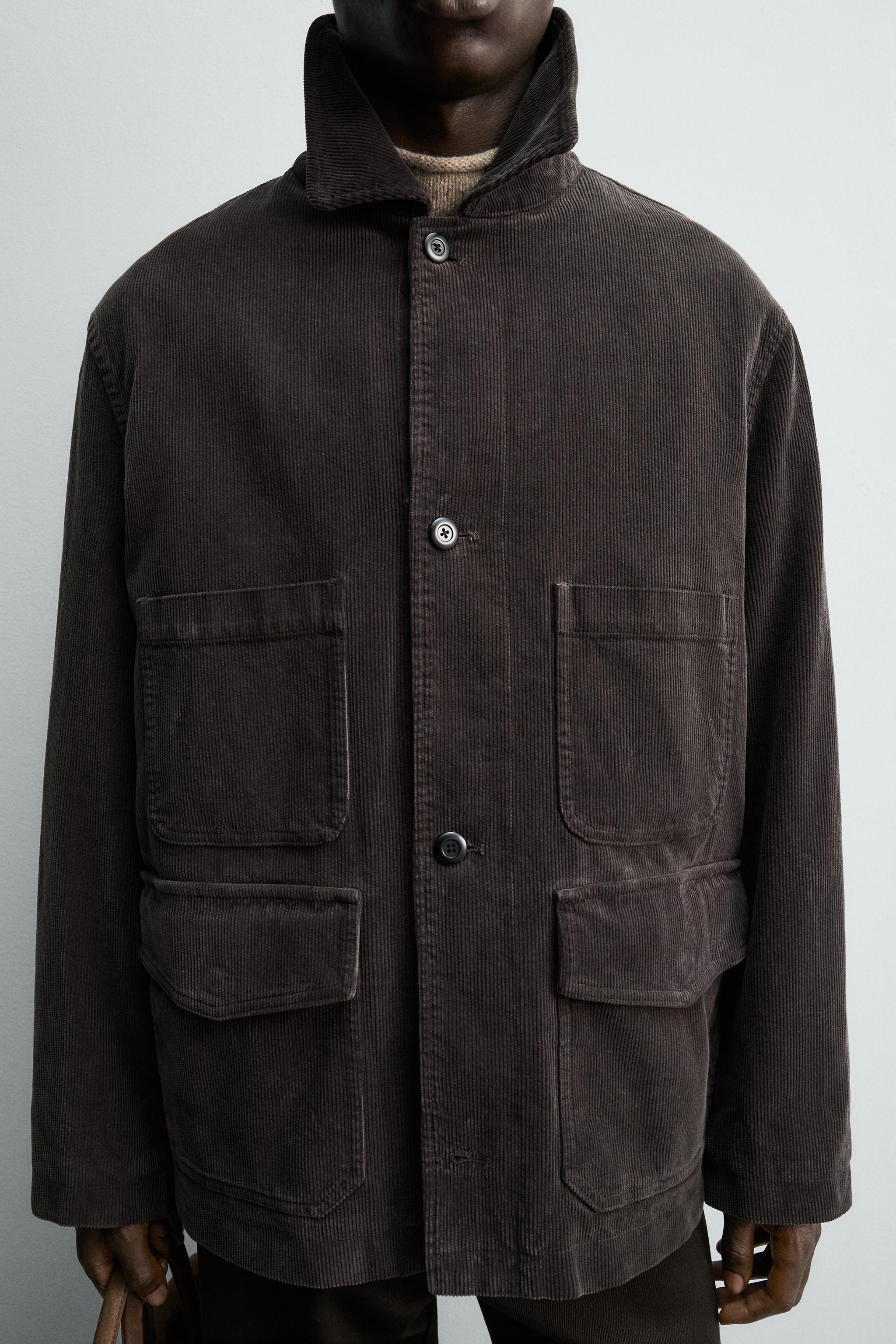 CORDUROY POCKET JACKET