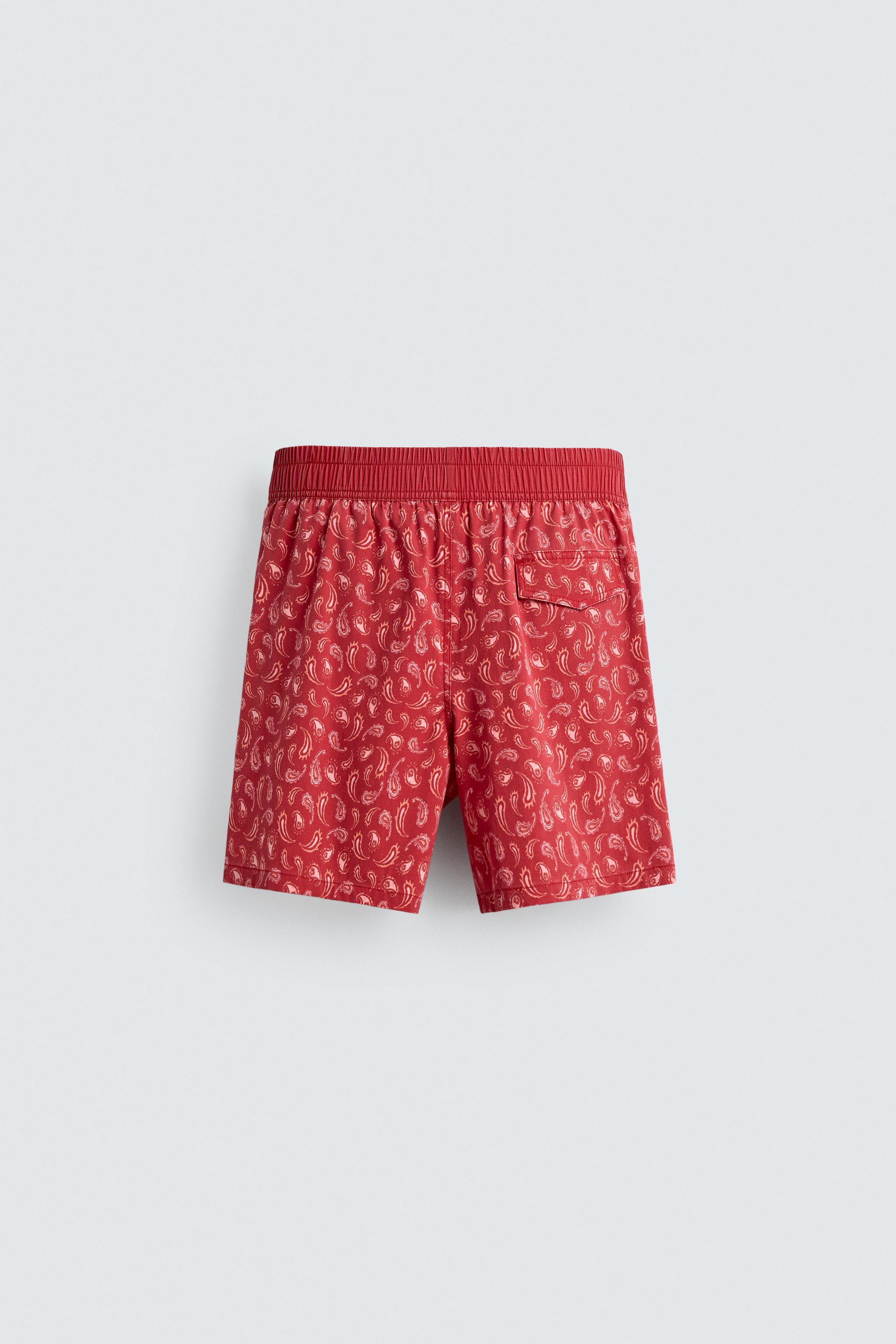 MAILLOT DE BAIN LONG À IMPRIMÉ PAISLEY