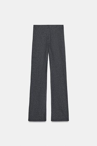 PINSTRIPE FLARE TROUSERS - striped by Zara