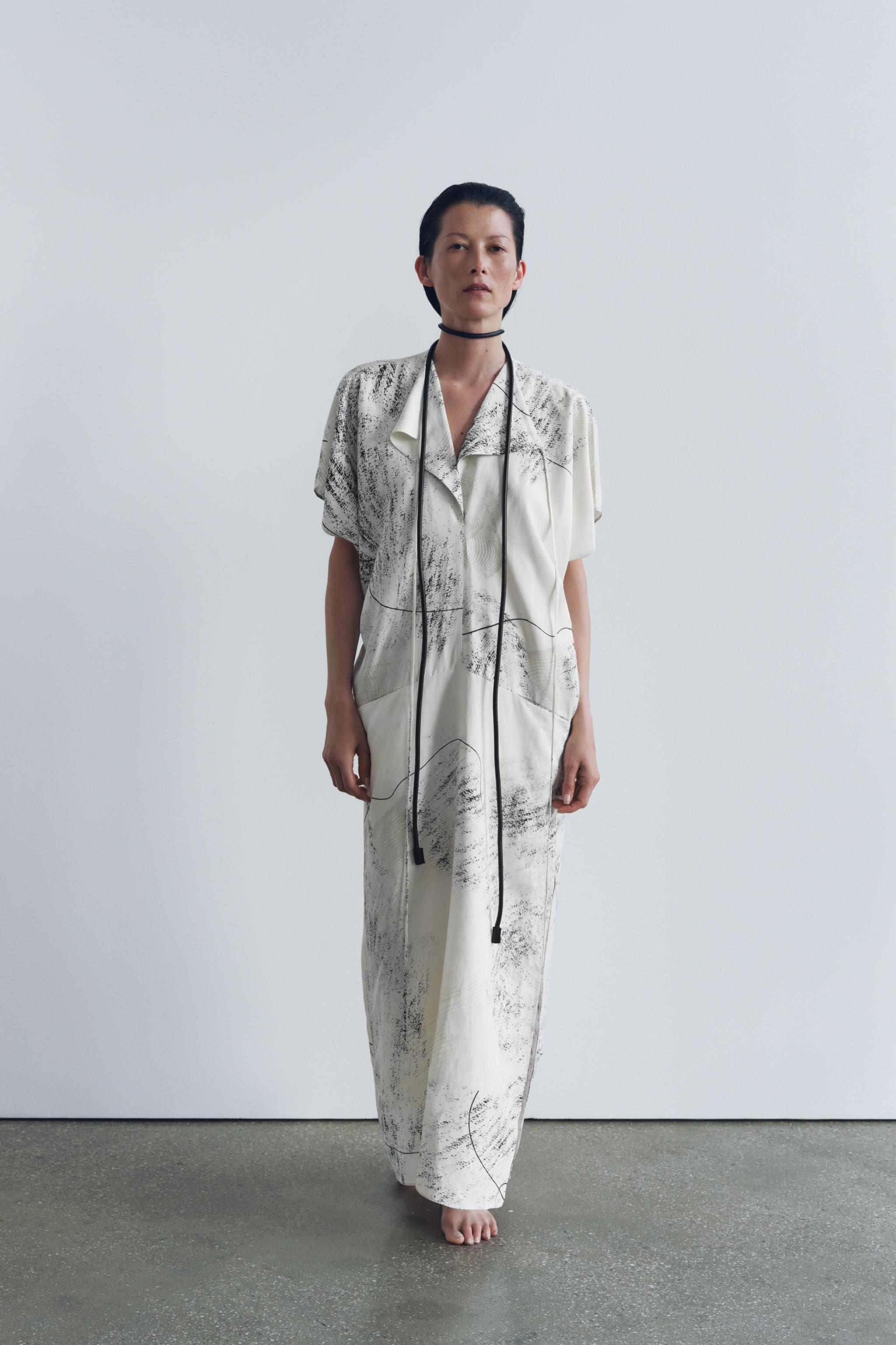 ROBE MI-LONGUE IMPRIMÉE ZW COLLECTION