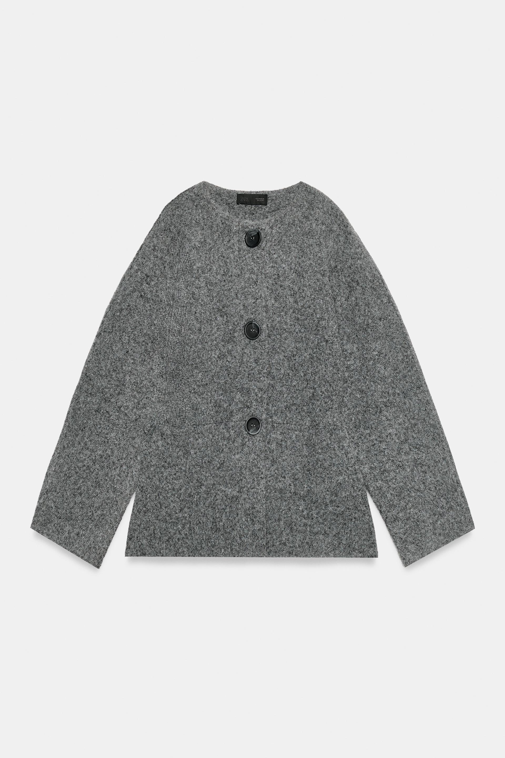 FITTED KNIT JACKET thumbnail 6