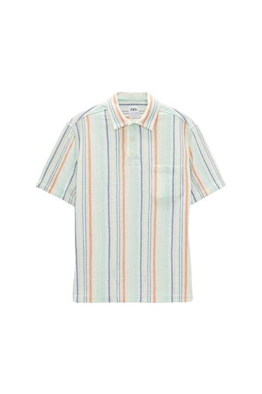 CAMISA POLO RAYAS