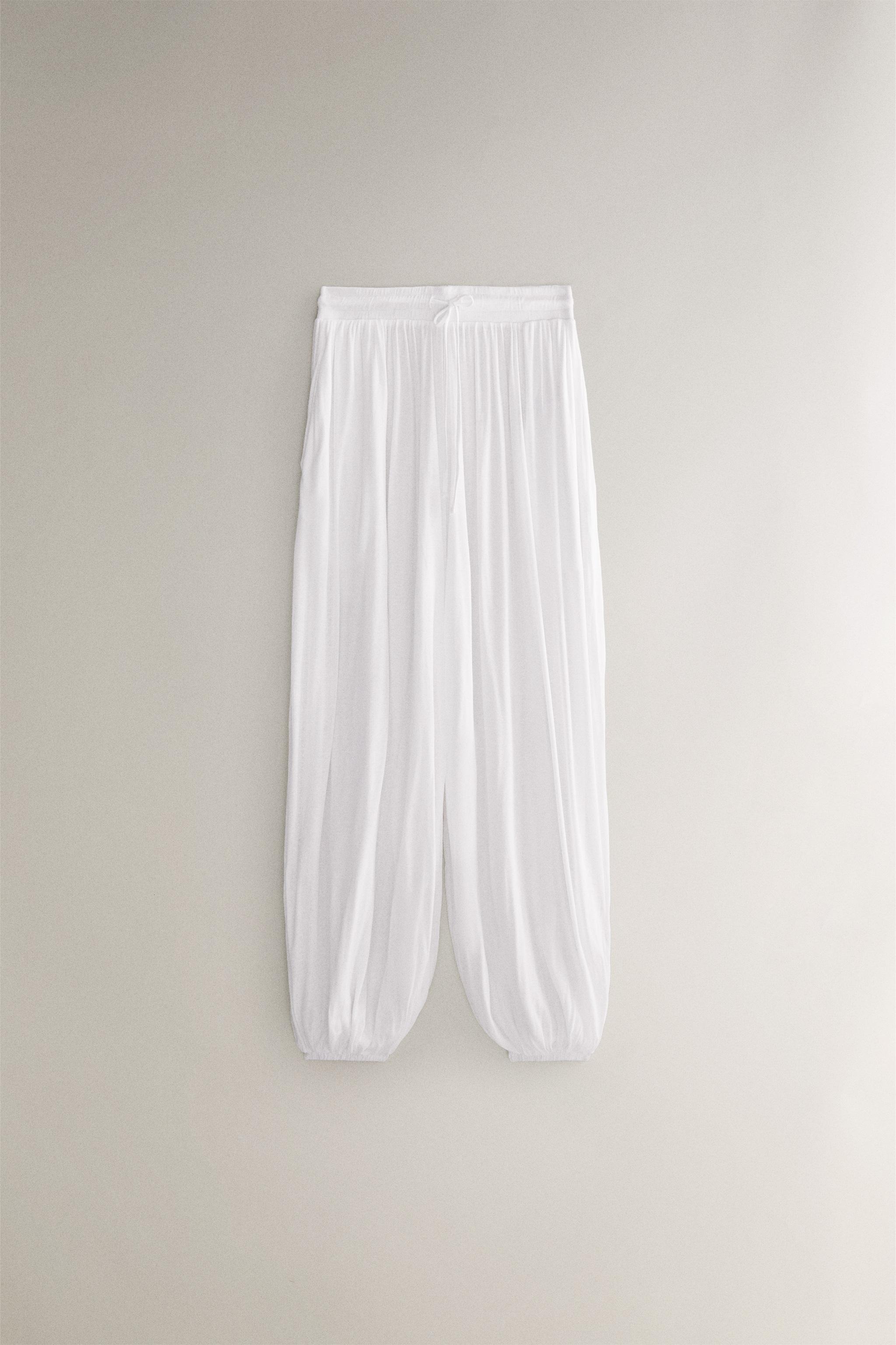COTTON PANTS - White | ZARA United States
