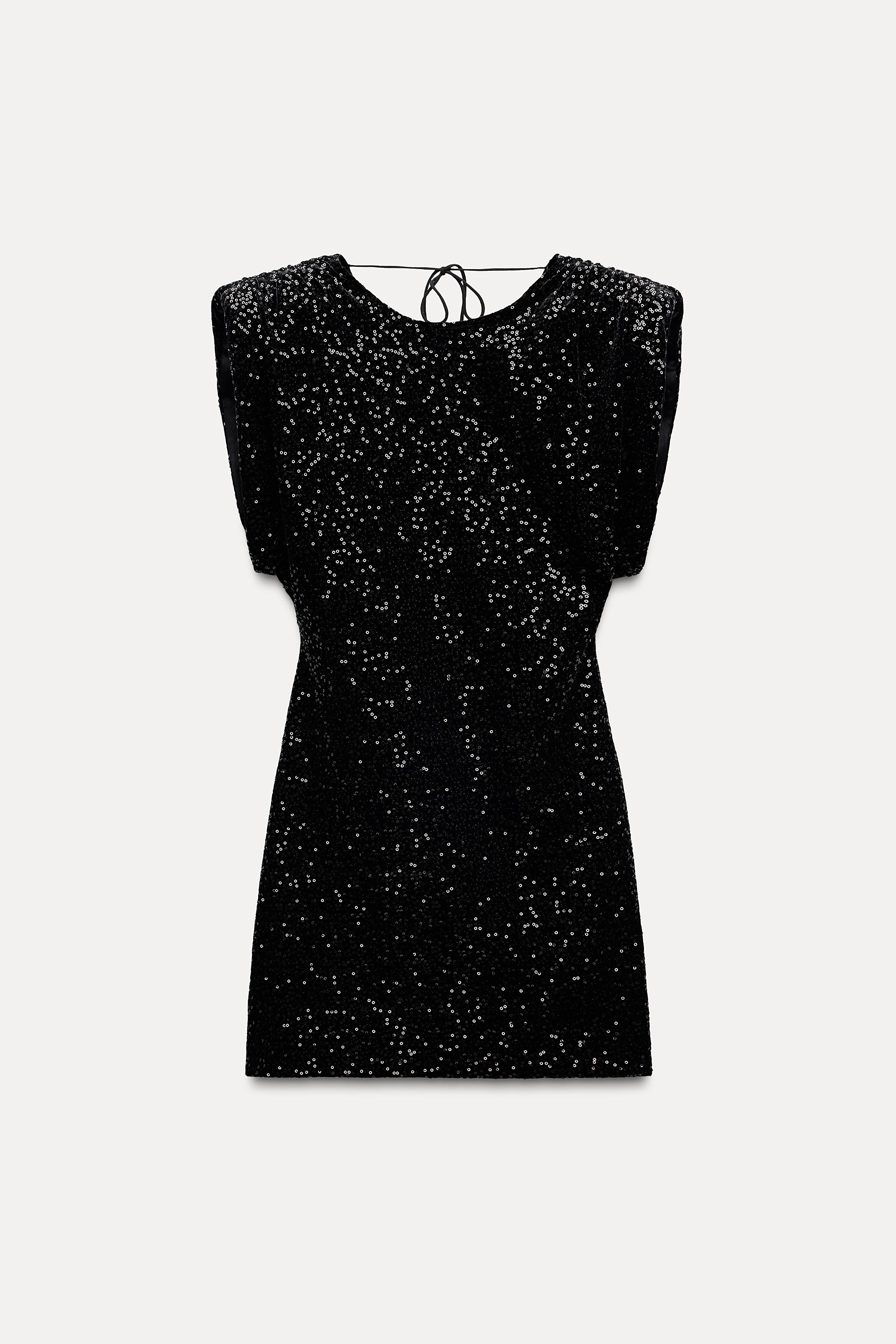 Robe fashion à paillettes zara