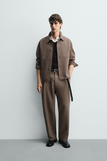 Men's Brown Pants | ZARA United States Men's Brown Pants | ZARA United States