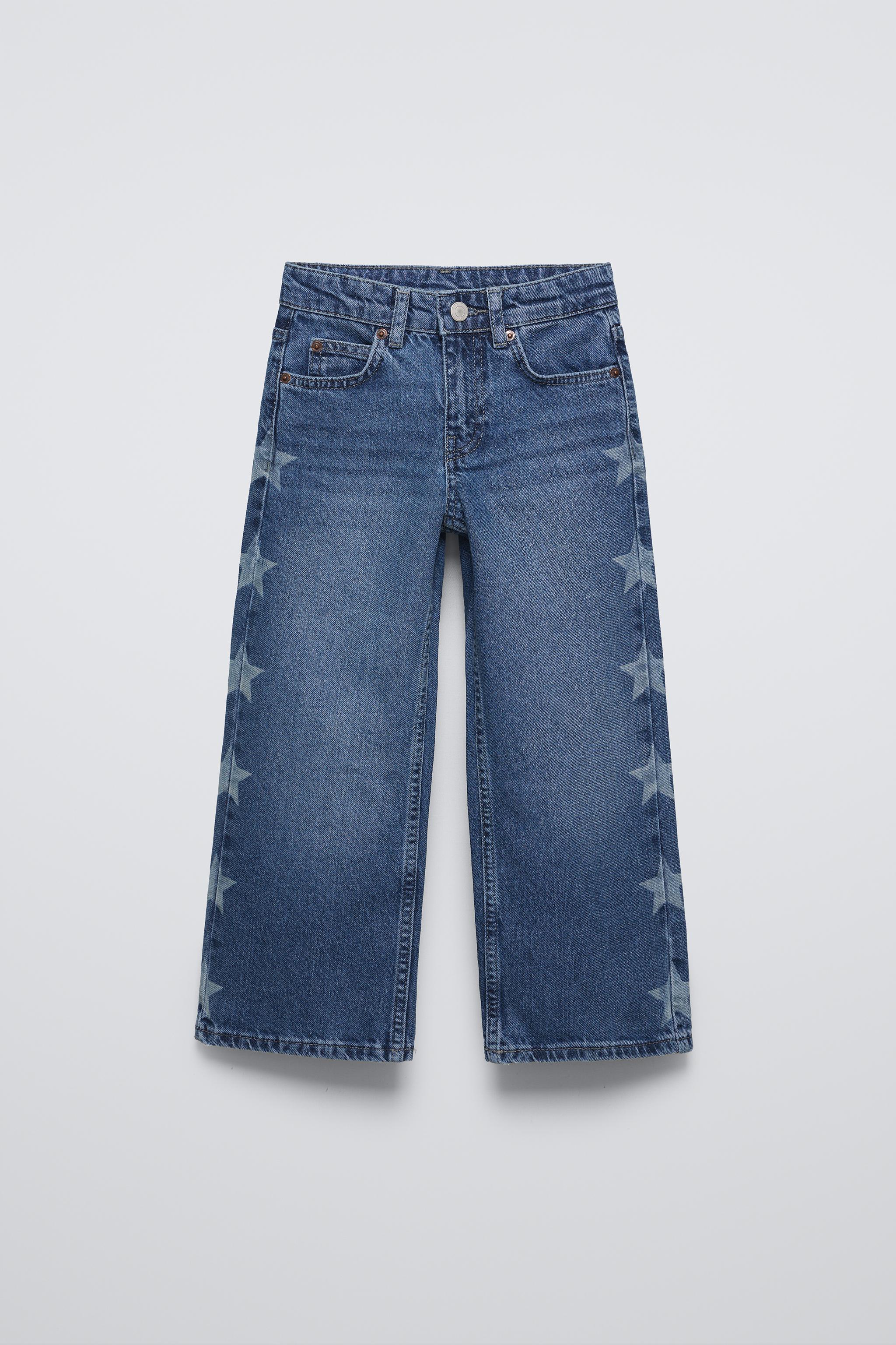 ZARA wide online leg jeans