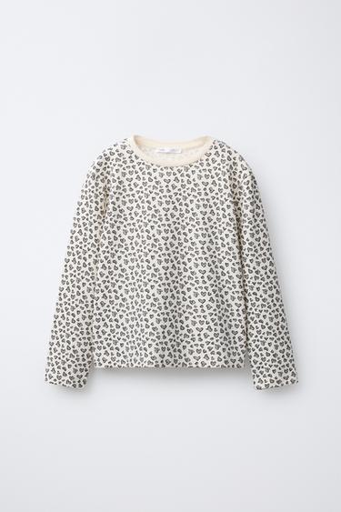 AGES 6-14 / ANIMAL PRINT PYJAMAS - Ecru by Zara - Image 1