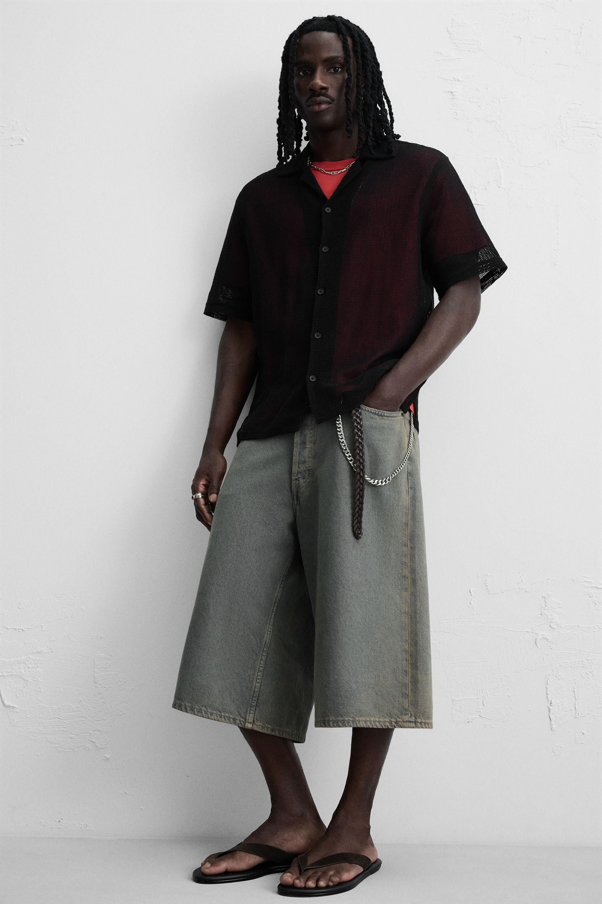 OPEN WEAVE SHIRT