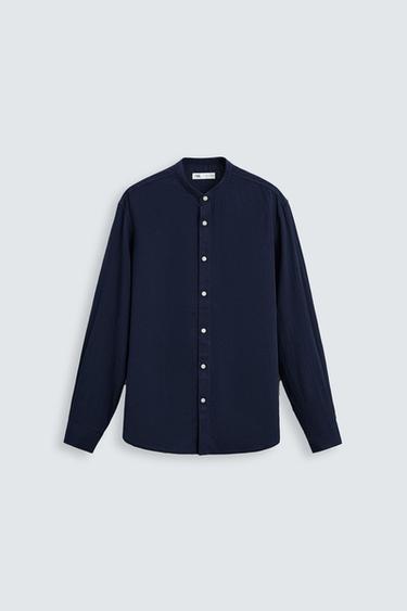 CAMISA EFECTO ARRUGADO - Marino de Zara