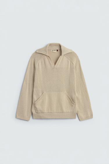 Zara KNT JMPR - Ecru