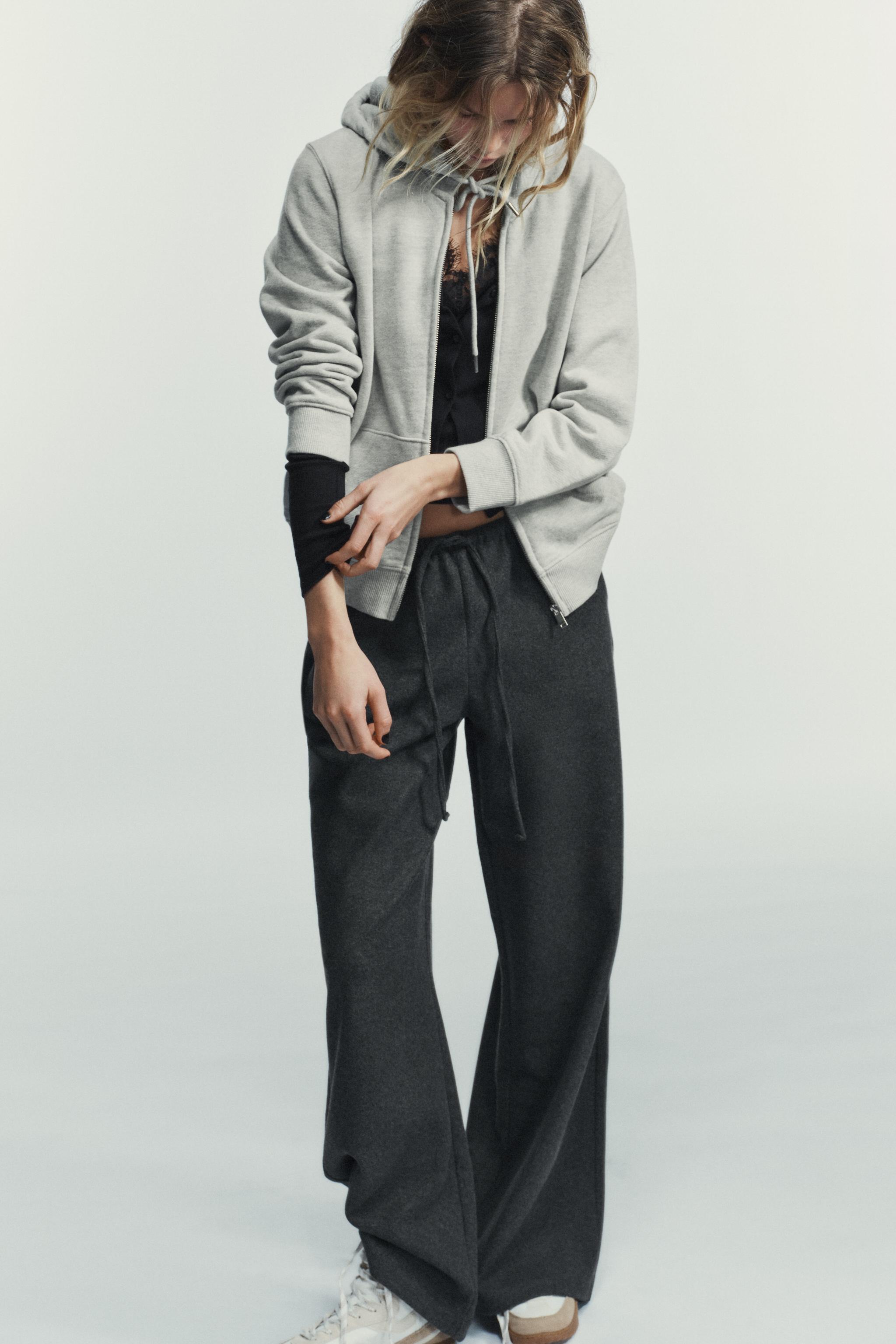 PANTALON PALAZZO AVEC NŒUD