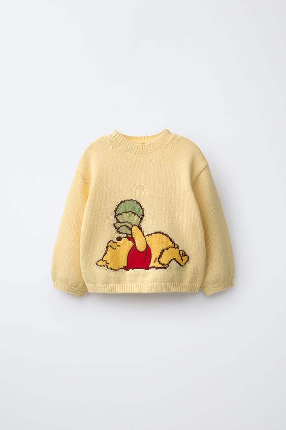 سترة مطرزة WINNIE THE POOH © DISNEY - أصفر فاتح by Zara - Image 0