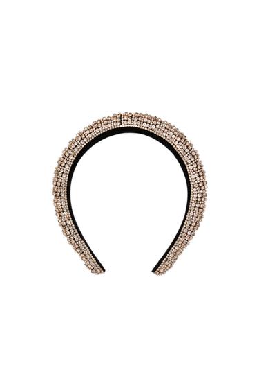PADDED RHINESTONE HEADBAND