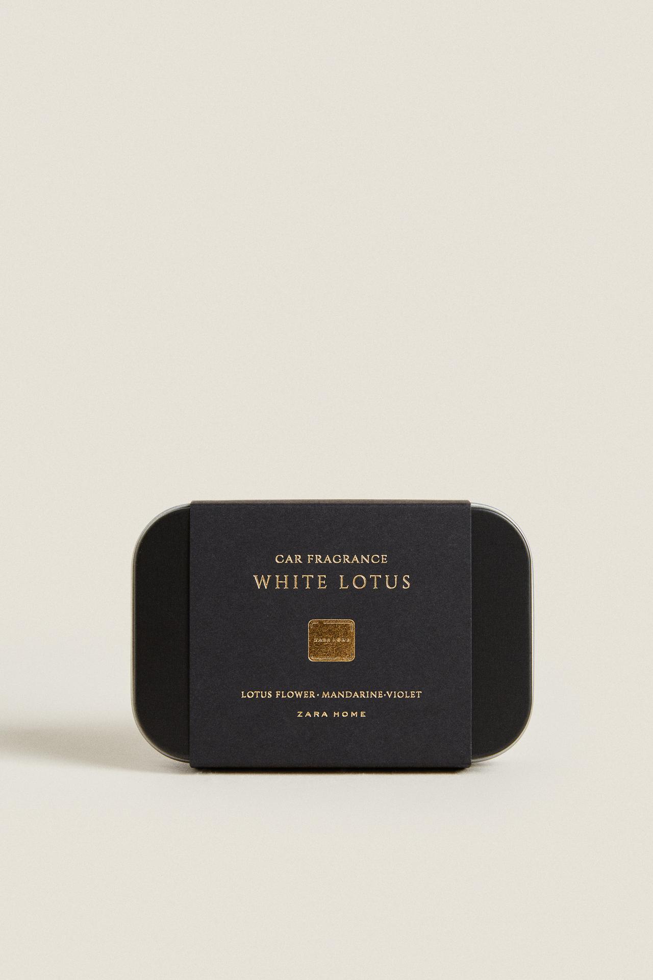 WHITE LOTUS CAR AIR FRESHENER — Intense red