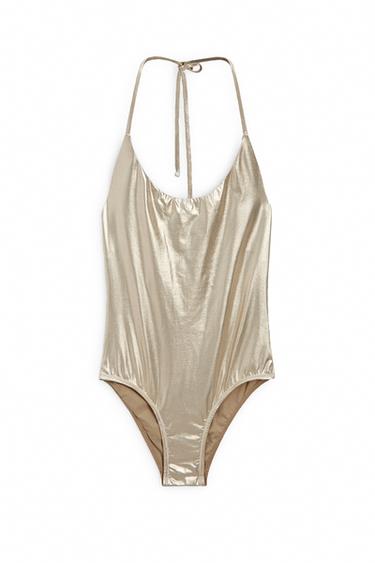 Metallic swimsuit — Gold 1