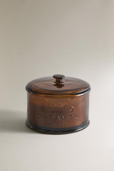 (700 G) BOUGIE PARFUMÉE SALTED CARAMEL - Crème de Zara - Image 1
