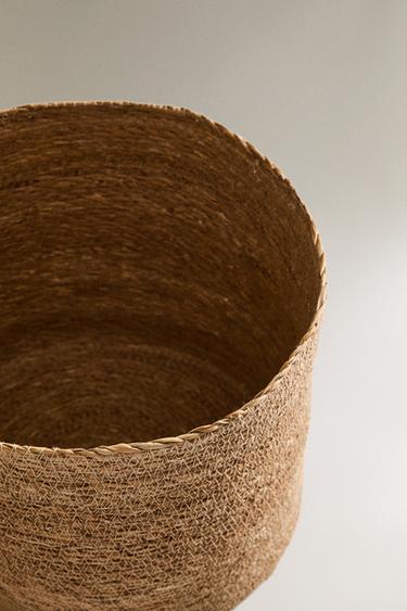 WOVEN BASKET - Light beige by Zara - Image 2