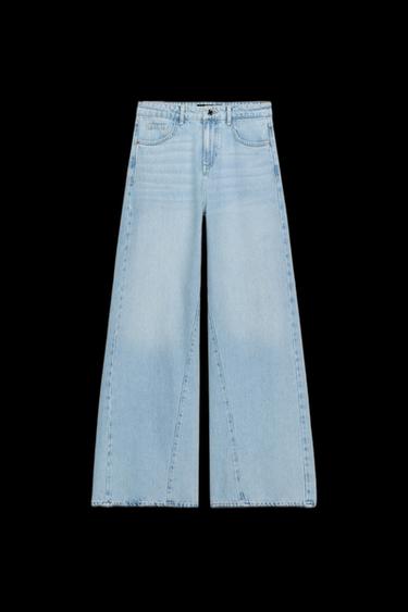 JEANS Z1975 WIDE LEG TIRO ALTO - Azul claro de Zara
