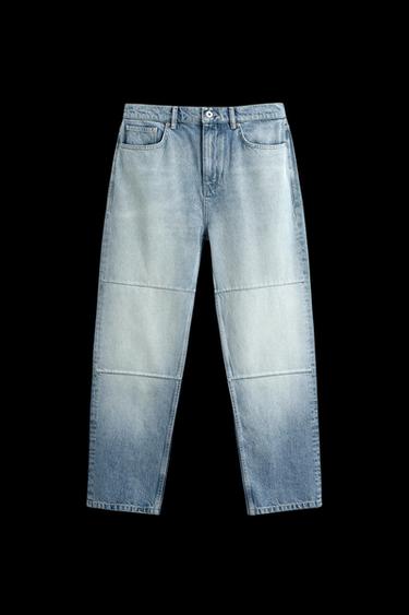 STRAIGHT-LEG SEAM JEANS - Light blue von Zara - Bild 0