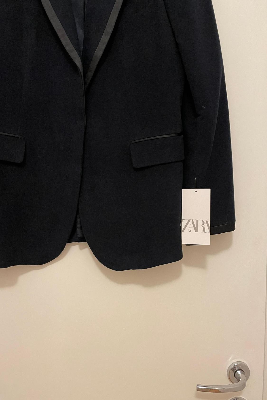 GIACCA ELEGANTE CON RIFINITURE RASO - Image 4