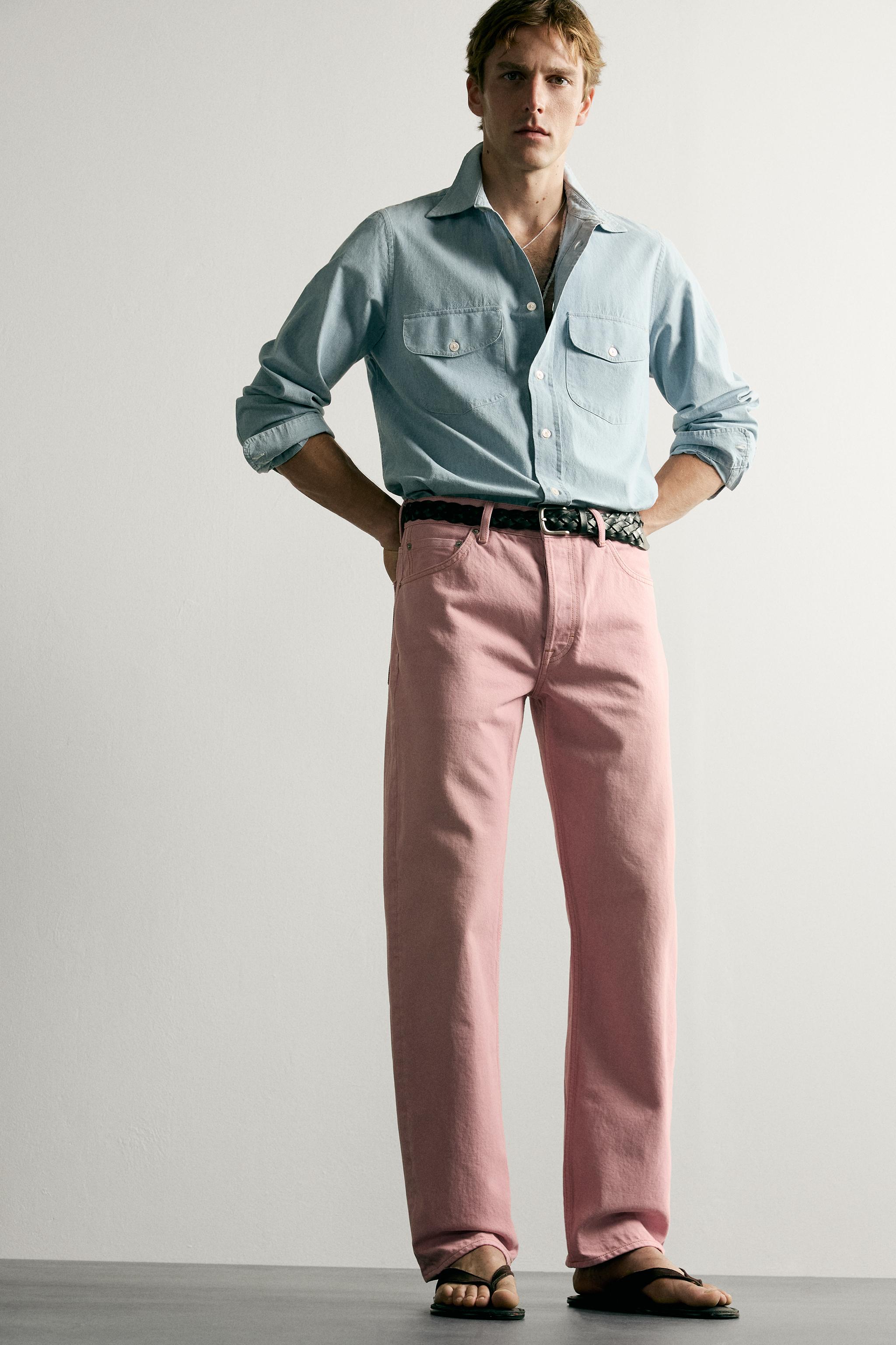 Zara STRAIGHT FIT JEAN görsel 5