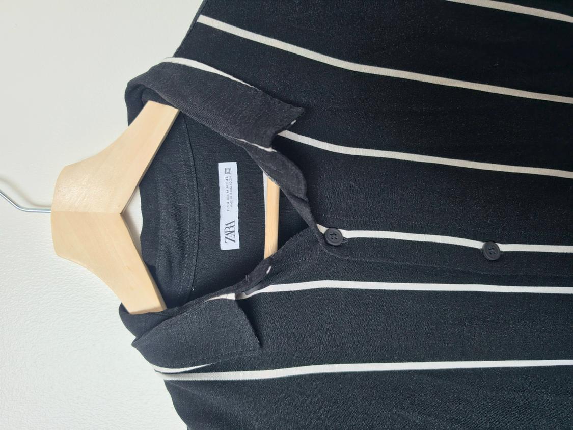 STRIPED VISCOSE SHIRT - Image 2