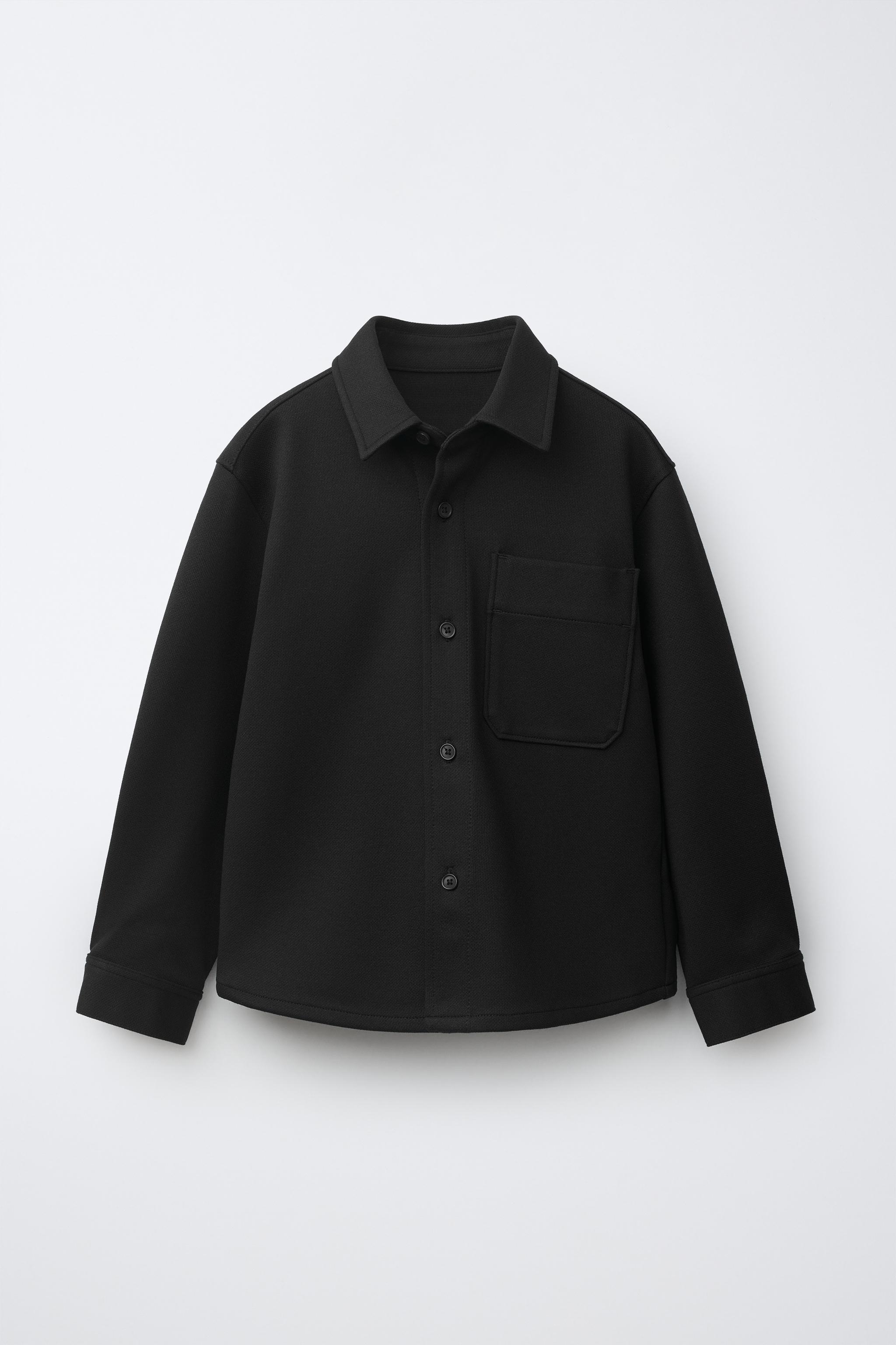 Детские рубашки Zara COMFORT POCKET OVERSHIRT