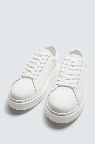 MONOCHROME CHUNKY TRAINERS - White by Zara - Image 1