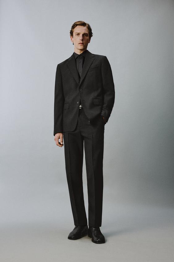 100% WOOL SUIT BLAZER from Zara - $219