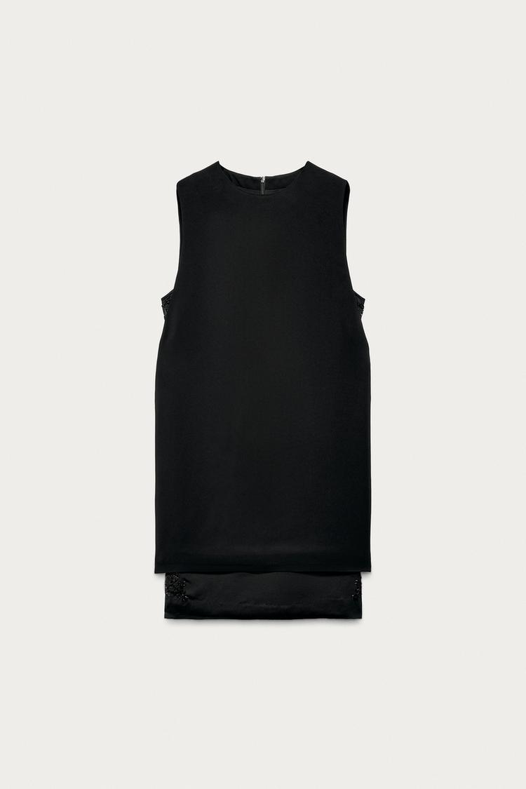 Vestido corto con cuentas MARISA BERENSON X ZARA 2