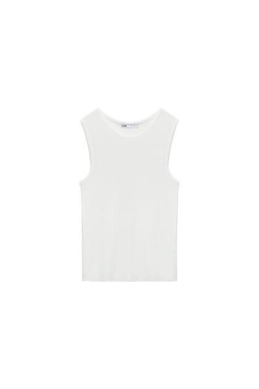 RIB KNIT TANK TOP