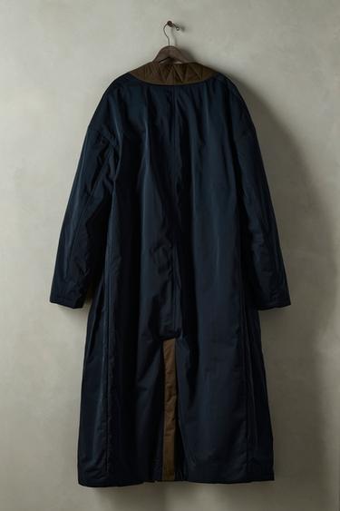PADDED TECHNICAL COAT X SR_A - Navy blue by Zara - Image 1