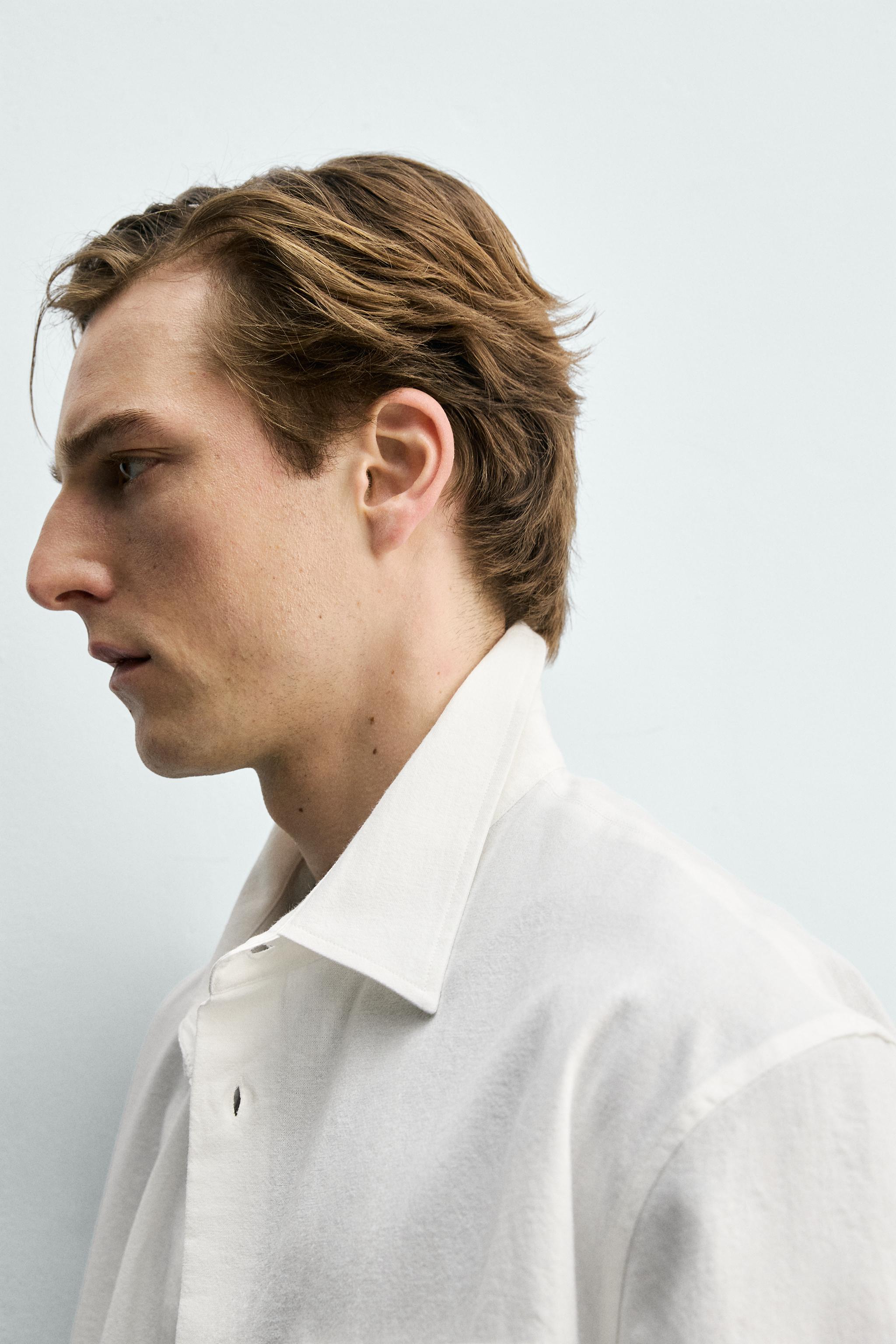CHEMISE RELAXED FIT EN COTON