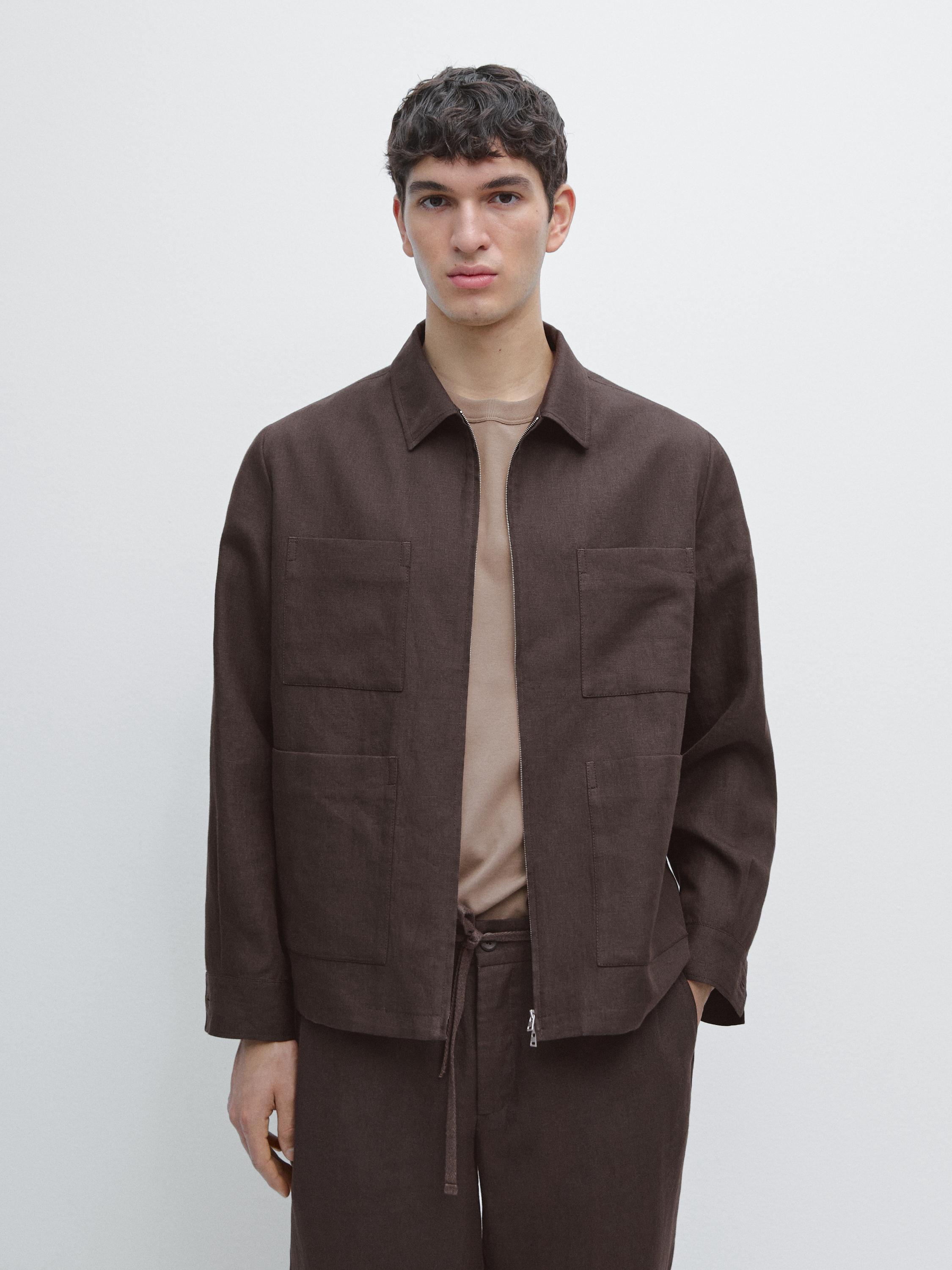 Surchemise total look en lin
