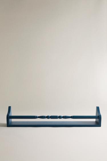 CHILDREN’S LACQUERED WOOD BOOKCASE - Blue by Zara