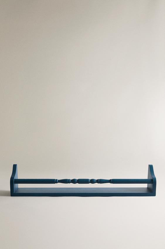 KINDERREGAL AUS LACKIERTEM HOLZ - Blau von Zara - Bild 0