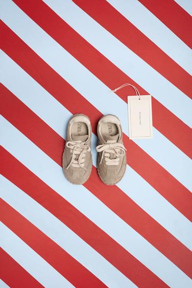 JUTE TRAINERS - Sand Brown by Zara - Image 8