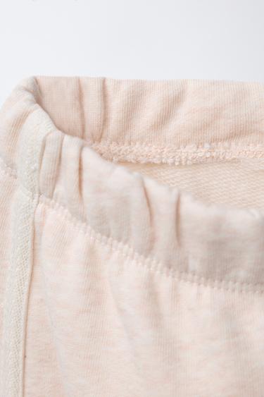 JOGGERS WITH SIDE STRIPE AND TIE - Sand / Marl by Zara - Image 2