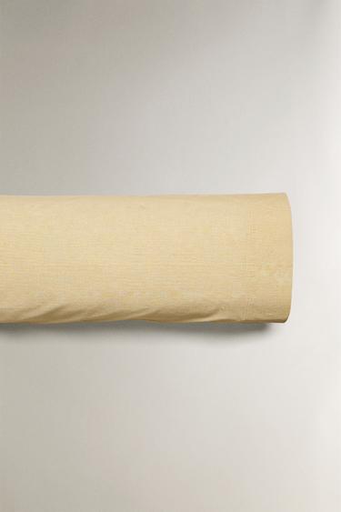 STRIPED PILLOWCASE - Yellow by Zara - Image 4