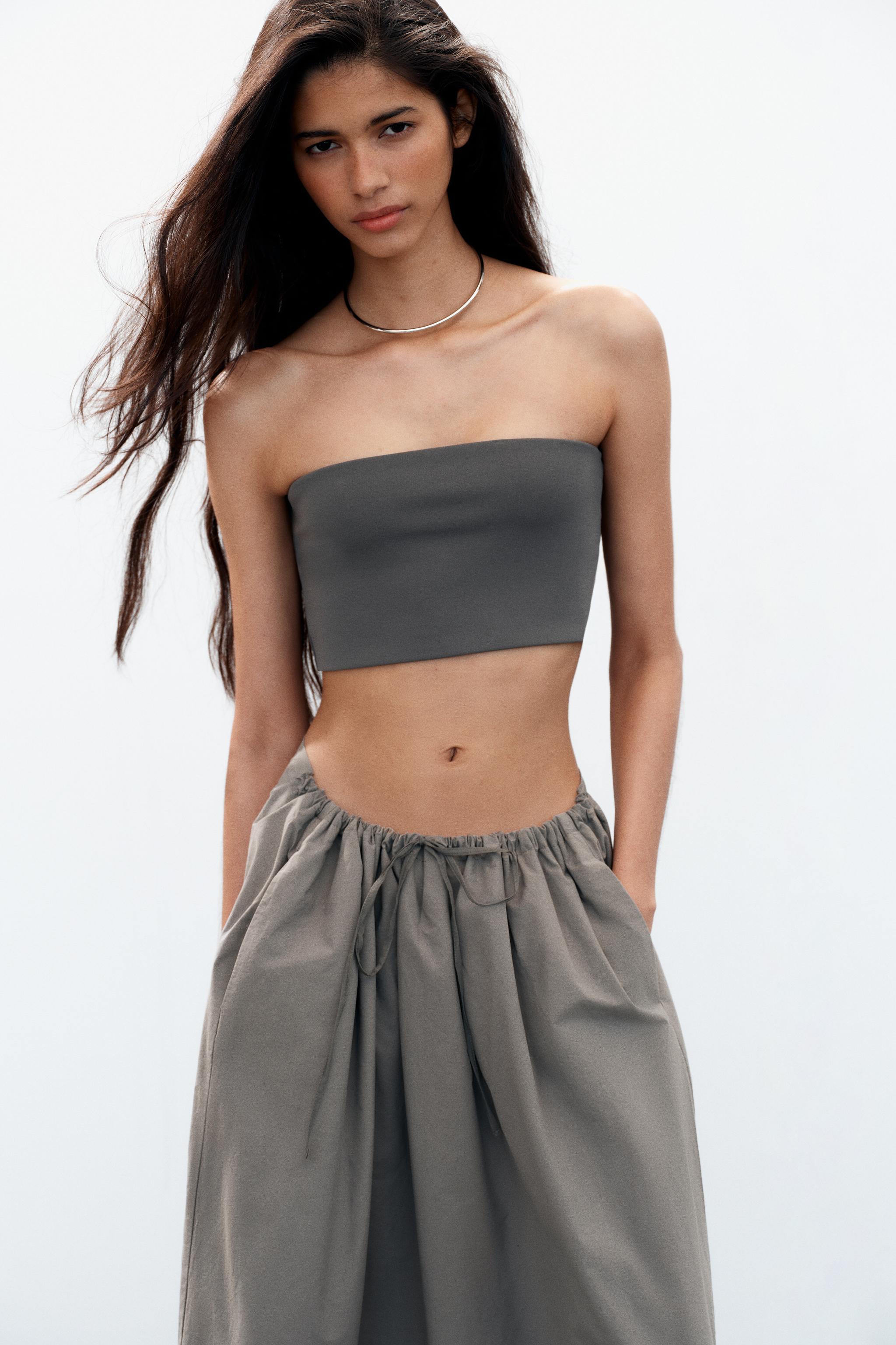 COMBINATION CAPE MIDI SKIRT