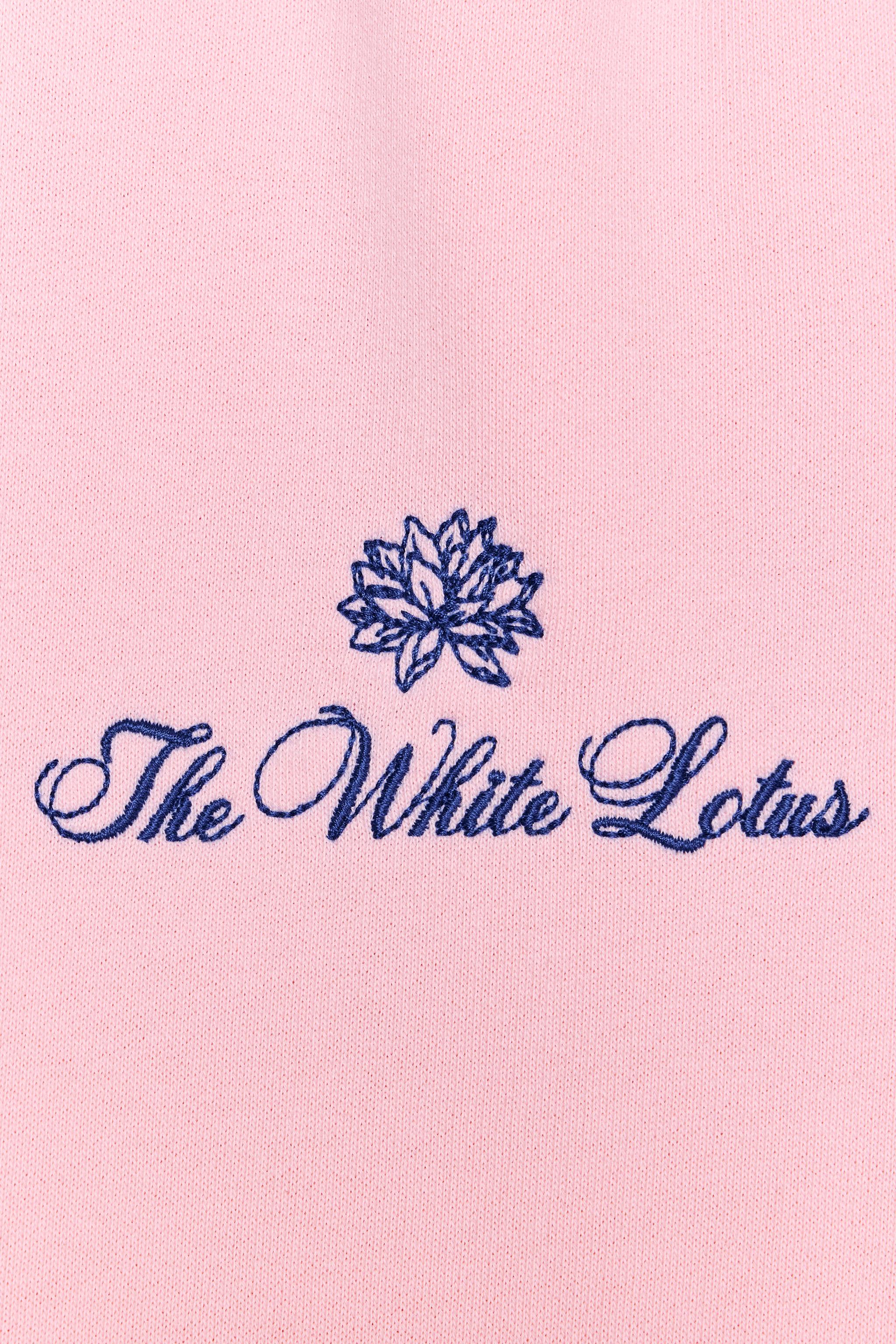 THE WHITE LOTUS FLEECE PANTS - Pink | ZARA United States