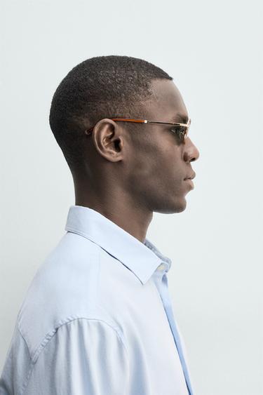OVAL SUNGLASSES - Brown by Zara - Image 1