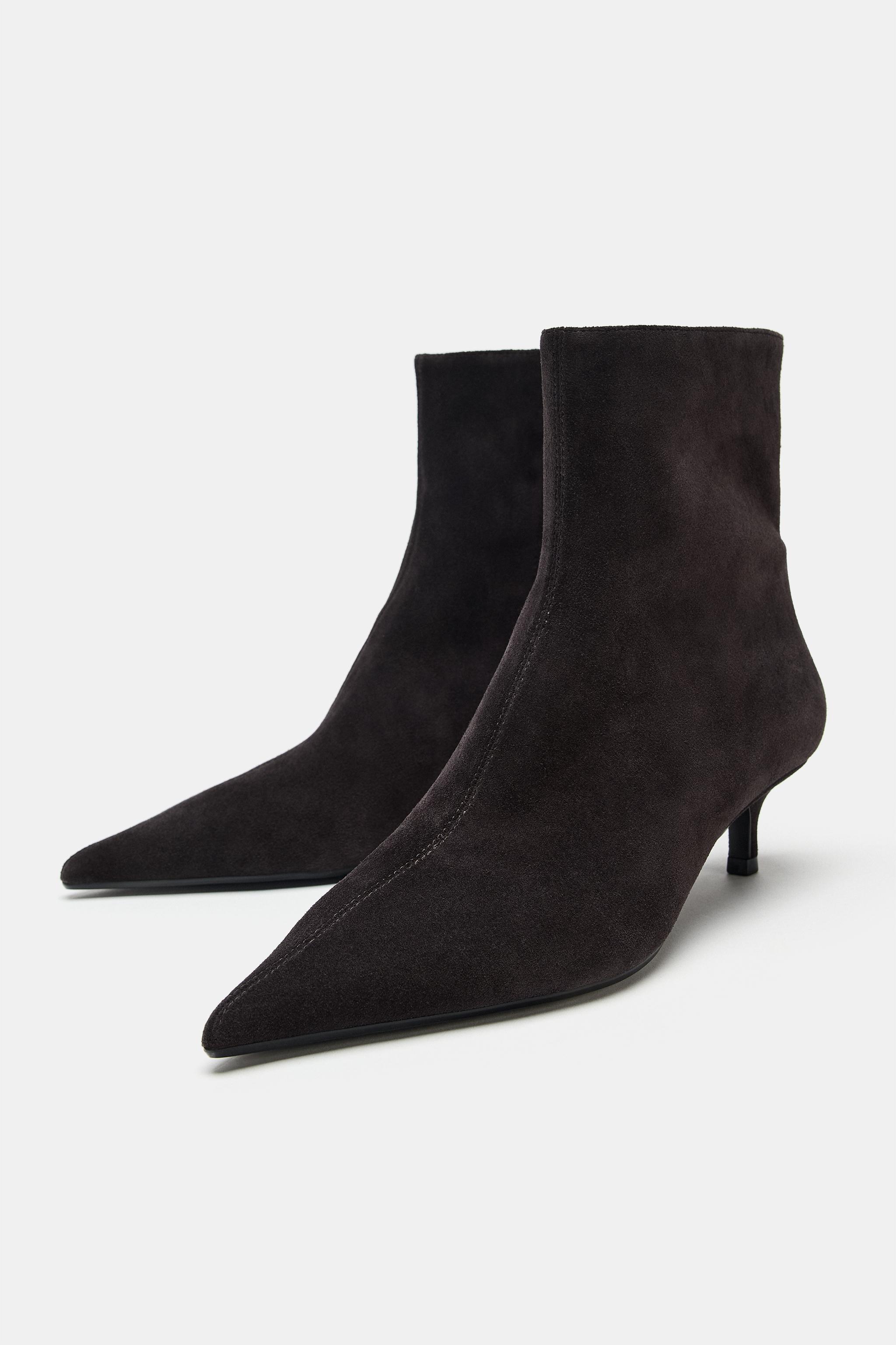 BOTTINES KITTEN EN DAIM
