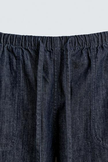 RELAXED FIT JOGGER JEANS - Indigo by Zara - Image 8