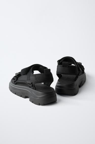 TECHNICAL SANDALS - Black by Zara - Image 4