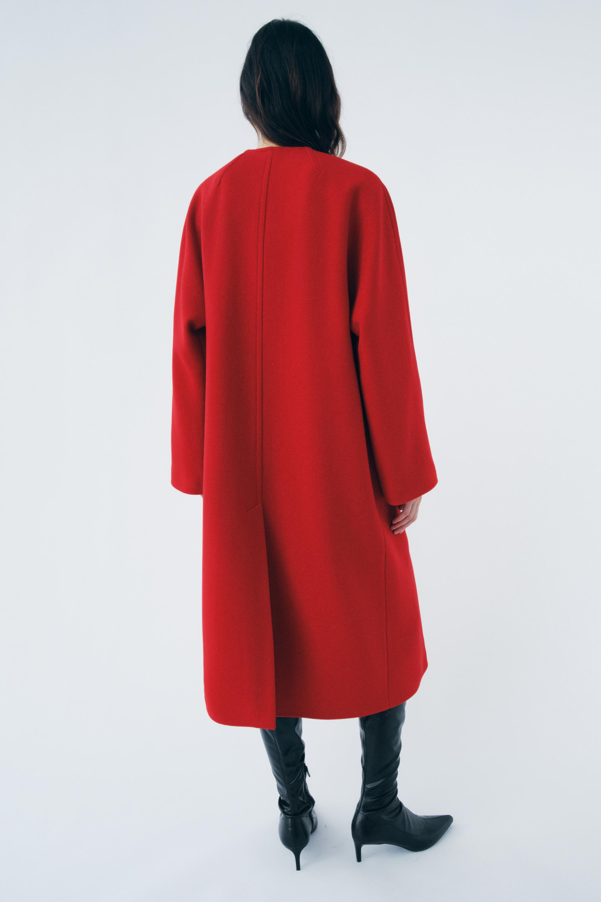 Kaschmir Mantel Zara Mantel Online Shop Zara Wollmantel Rot