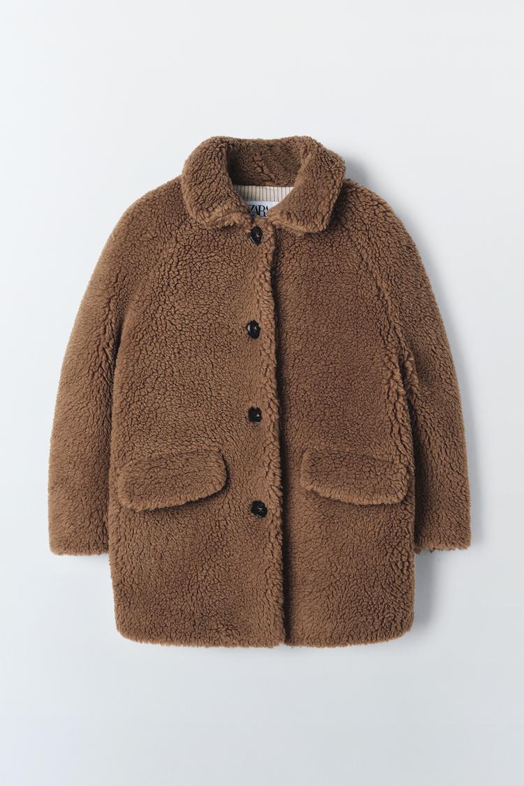 Zara Max Mara Cappotti Teddy Zara Cappotto Teddy Bear Max Mara
