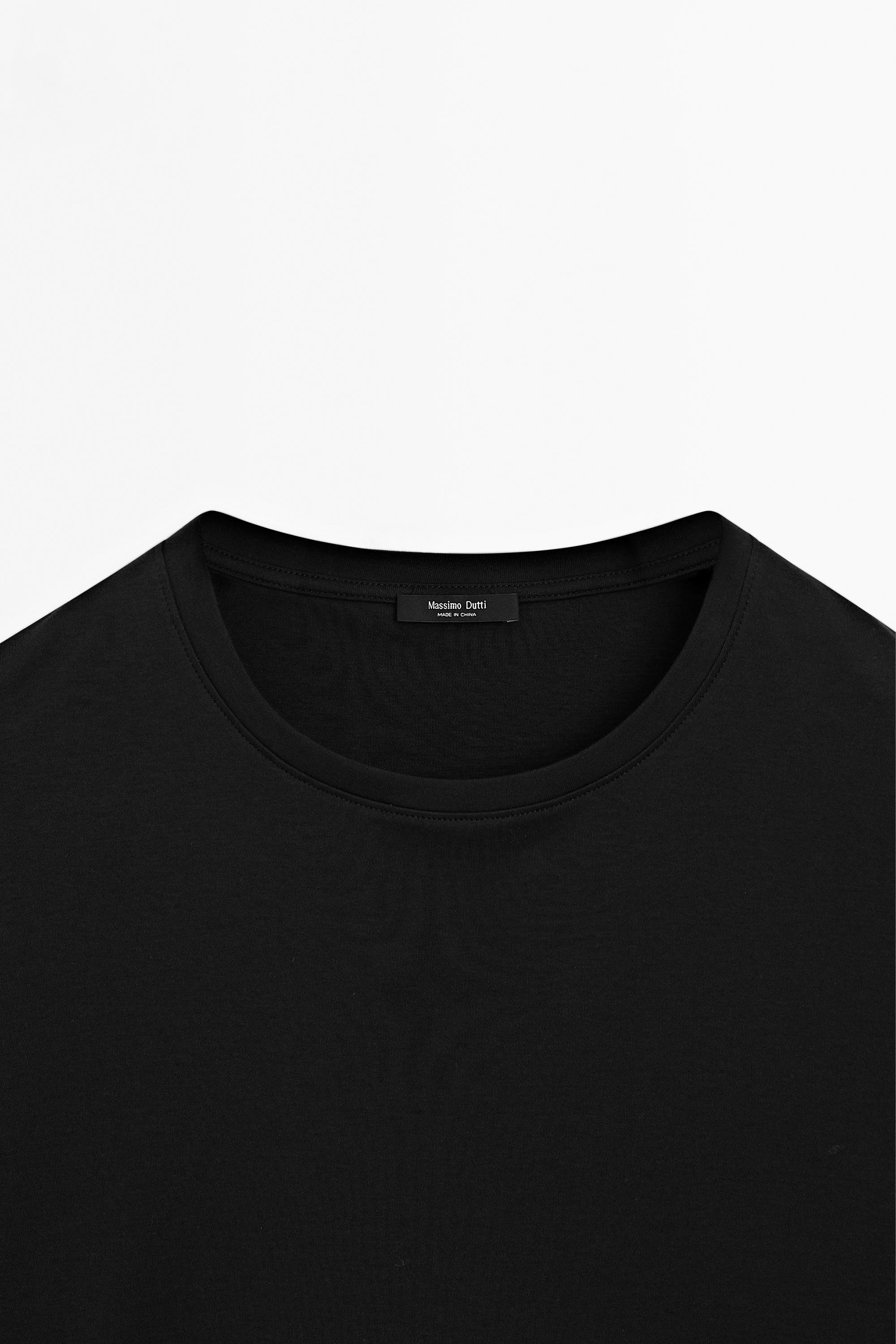 100% mercerised cotton T-shirt