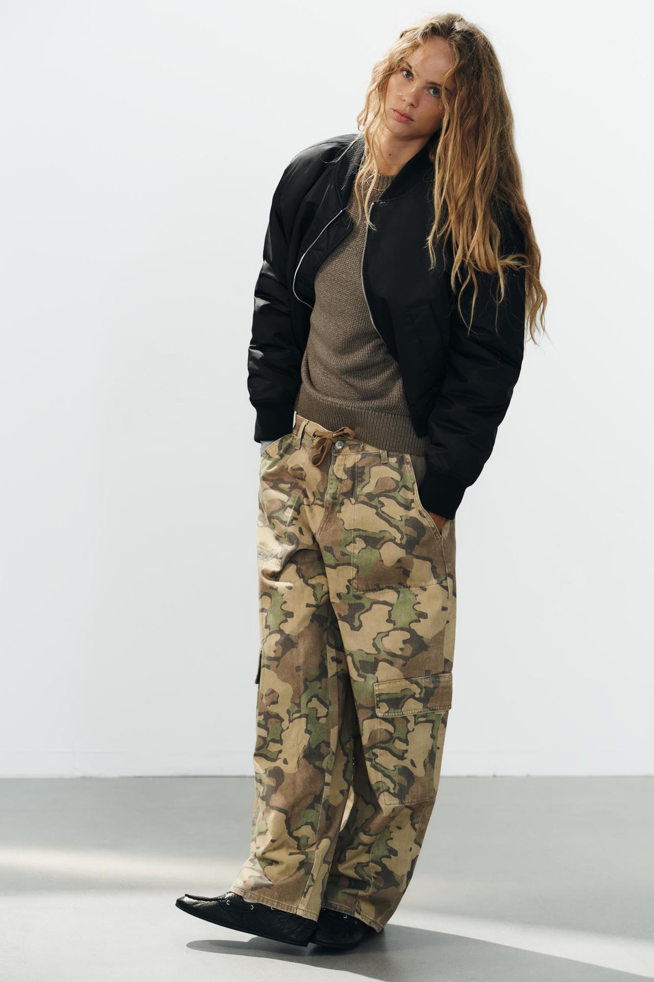 SHORT BOMBER JACKET WITH SHOULDER PADS